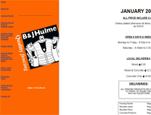 Tablet Screenshot of bjhulme.co.uk